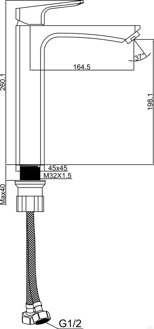 Смеситель Ekko EM1192 - фото товара