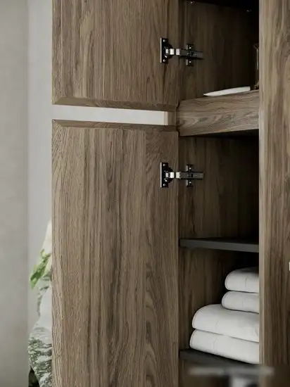 Sancos Шкаф-пенал Libra PLB35ECH (дуб чарльстон) – фото товара