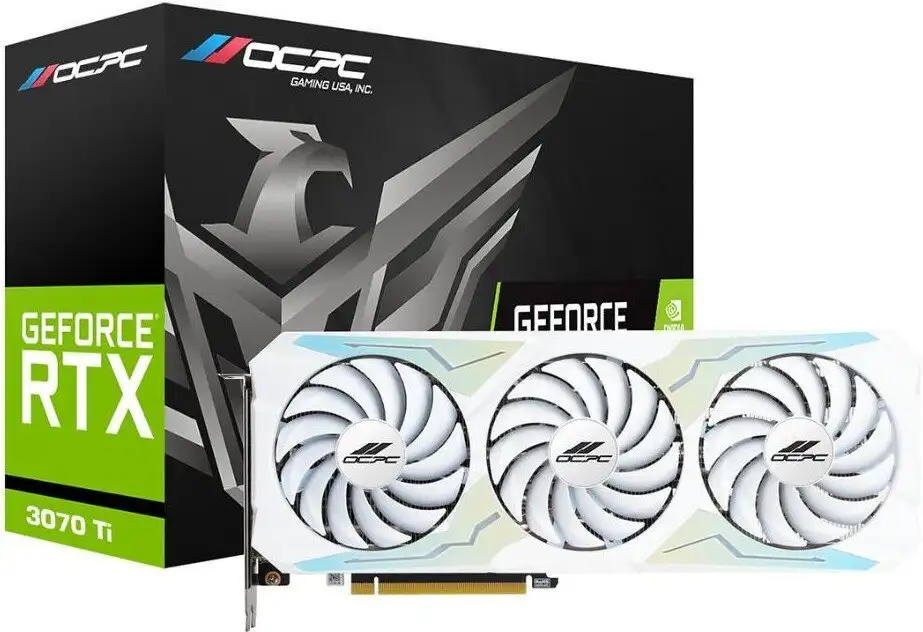 Видеокарта OCPC GeForce RTX 3070 Ti XE 8GB GDDR6X OCVN3070TIG8D6XE – фото товара