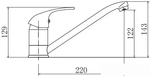 Смеситель Fashun A4203 - фото товара
