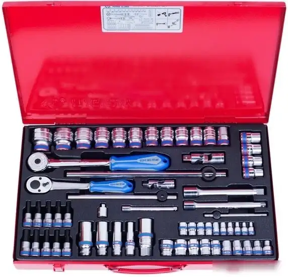 Универсальный набор инструментов King Tony 9063MR01 (62 предмета) – фото товара