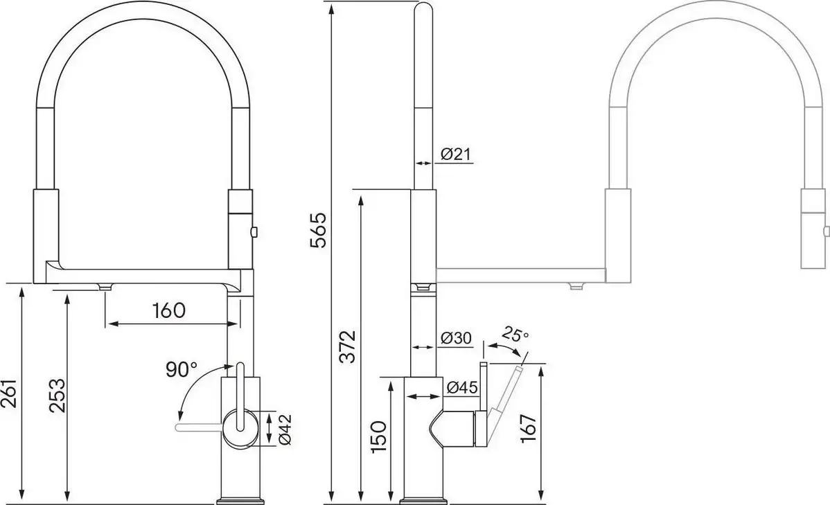 Смеситель Paulmark To213402-LG - фото товара