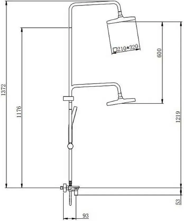 Душевая система Splenka S52.24.06 - фото товара