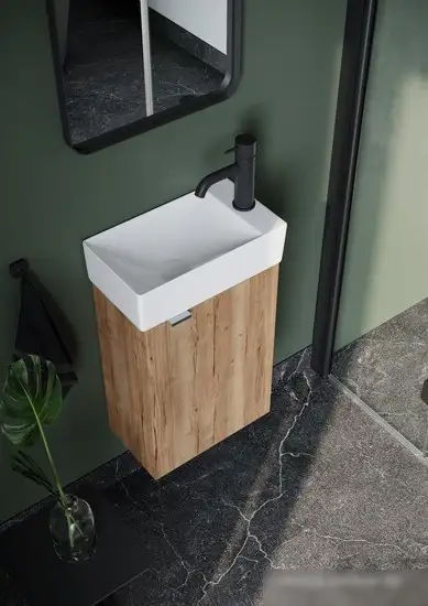 Sancos Тумба под умывальник Mini MN35EGR (дуб галифакс натуральный) – фото товара