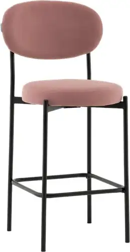 Стул Stool Group Бриф DD AV 477-C65-9005 PP (велюр пыльно-розовый) – изображение в каталоге