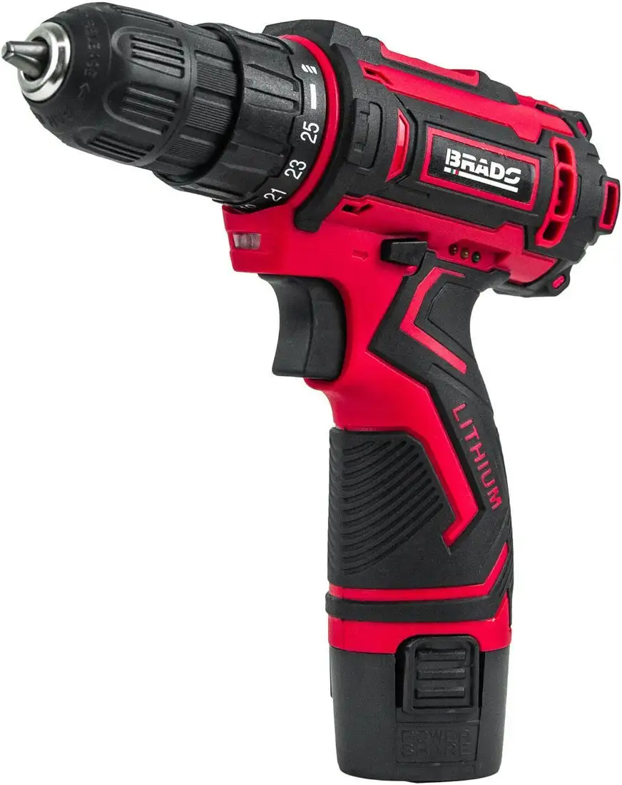 Дрель-шуруповерт Brado DF420B (с 2-мя АКБ, кейс) – фото товара