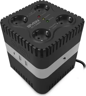 Стабилизатор напряжения SVEN VR-F2000U – изображение в каталоге