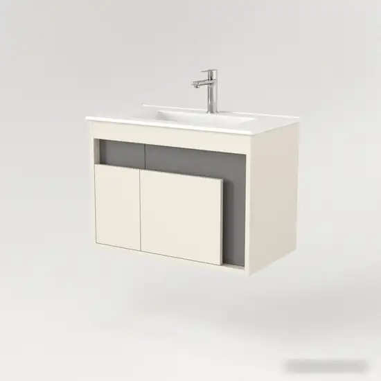 Дабер Тумба под умывальник 016 60 Т16.6.0.19 (бежевый/серый) – фото товара