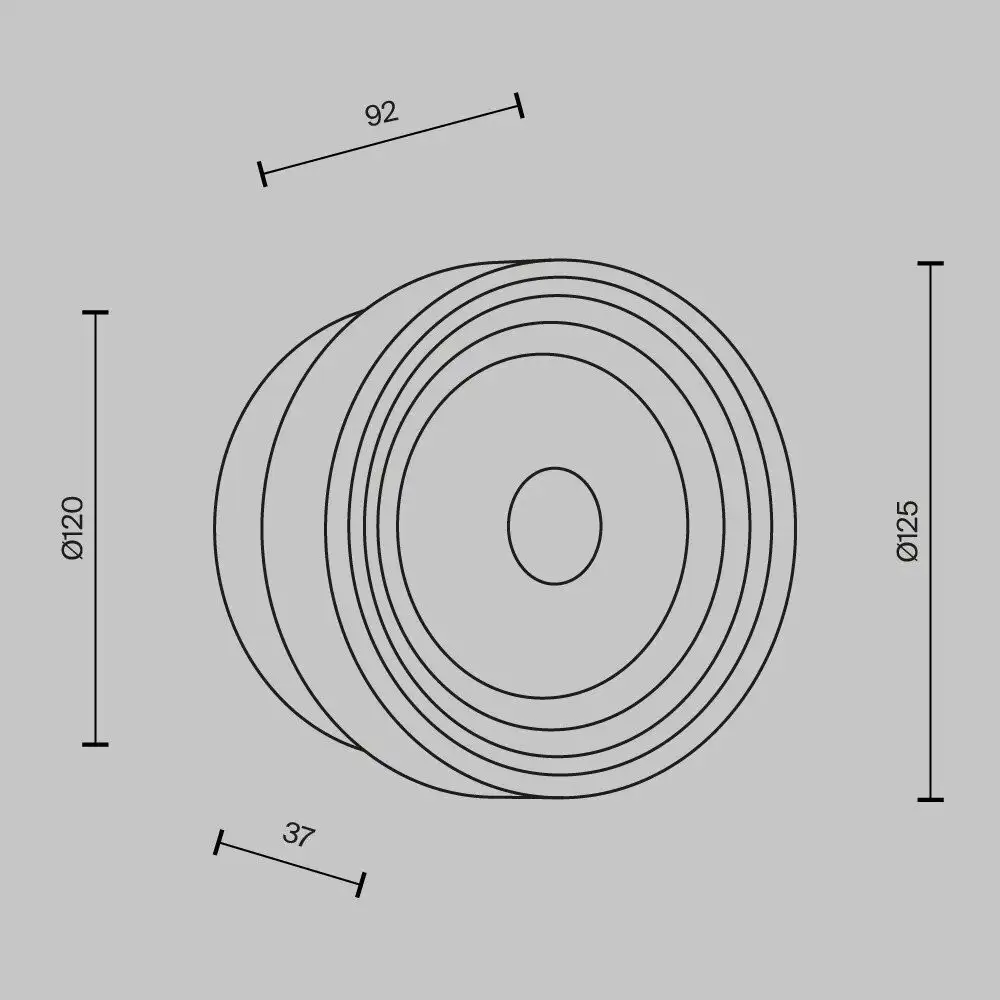 Бра Maytoni Olo MOD493WL-L6PTK2 – фото товара