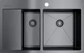Кухонная мойка Omoikiri Akisame 78-2-GM-L - изображение в каталоге