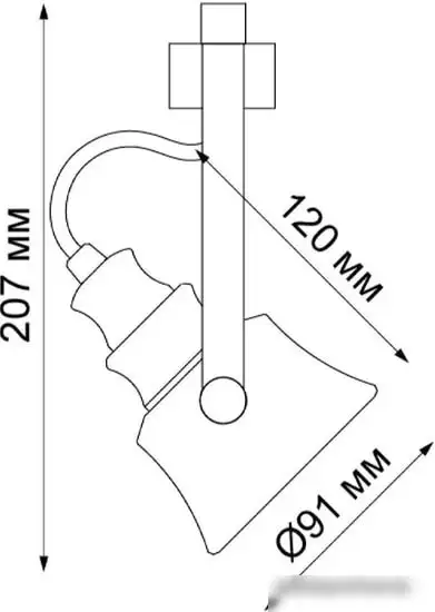Трековый светильник Novotech Veterum 370548 – фото товара