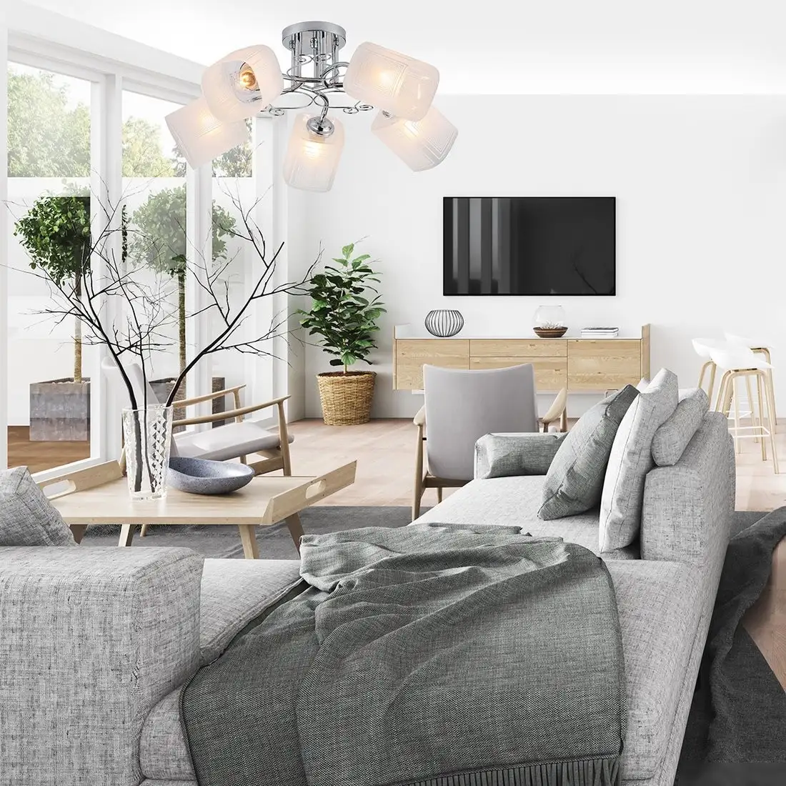 Люстра средней высоты Escada Spirea 1105/5PL – фото товара