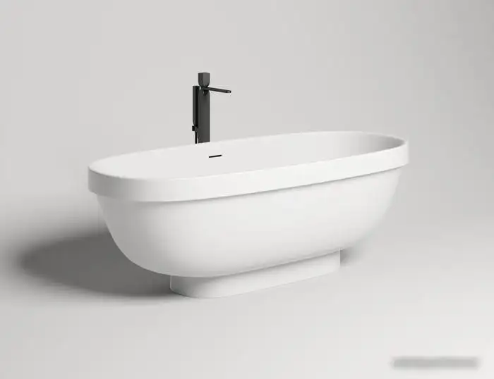 Ванна Salini Greca Meander 180x80 103121M (S-Stone, матовый) - фото товара