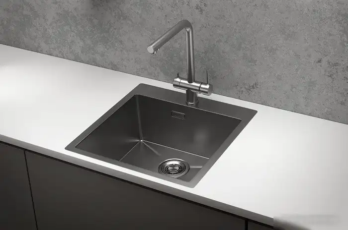 Кухонная мойка Granula GR-5151 (сатин) - фото товара