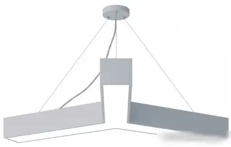 Подвесная люстра ЭРА Geometria Igrek SPO-144-W-40K-066 Б0058890 – изображение в каталоге