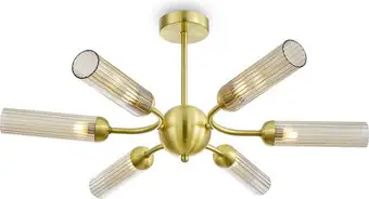 Люстра средней высоты Freya Borgy FR5379CL-06G – изображение в каталоге