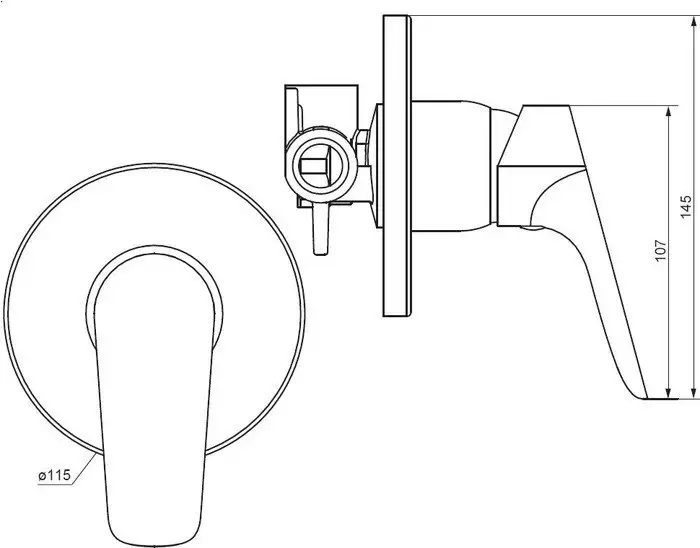 Смеситель Damixa Jupiter 777500300 - фото товара