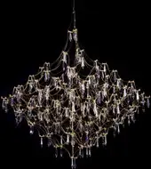 Подвесная люстра LOFT IT Mira 10259/1200 (Gold Asfour) – изображение в каталоге