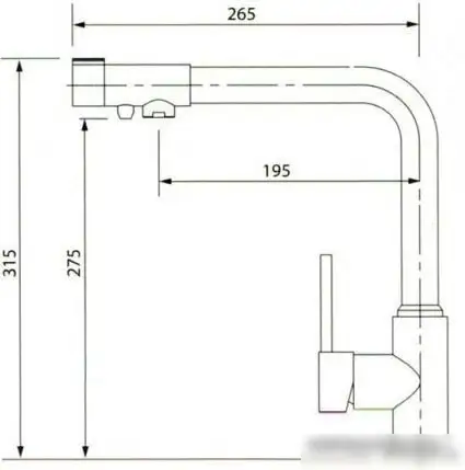 Смеситель Kaiser Teka 13044-16 (песочный) - фото товара