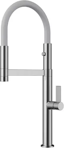 Смеситель Omoikiri Osaka BN-WH (нержавеющая сталь/белый) - изображение в каталоге