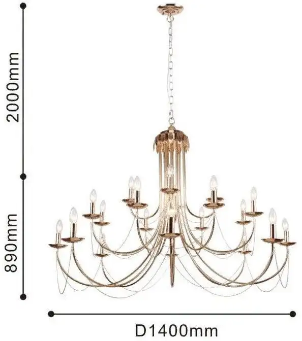 Подвесная люстра F-Promo Plini 2591-20P – фото товара