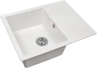Кухонная мойка ARFEKA ZIA 65 Silken White - изображение в каталоге