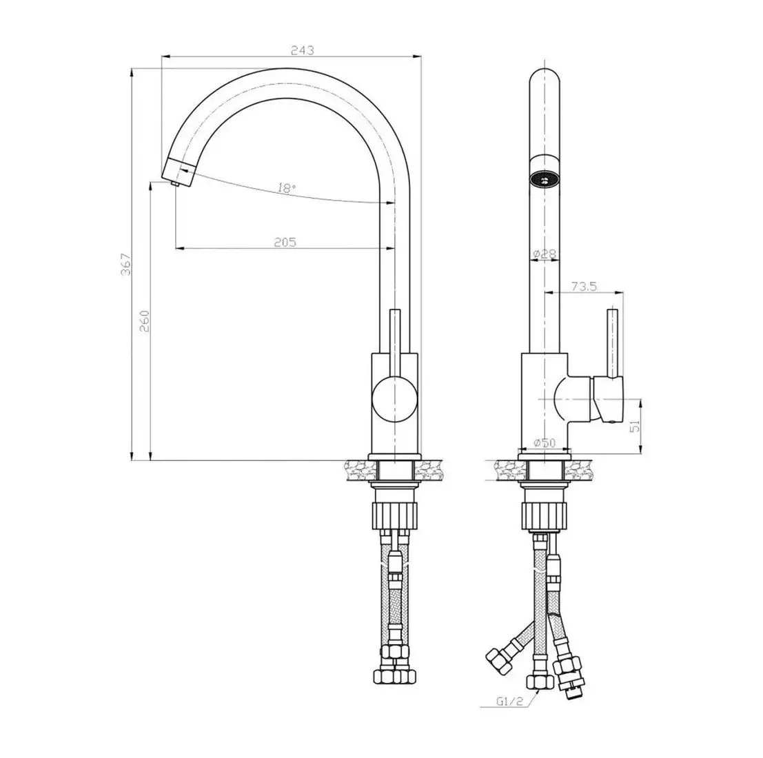 Смеситель Gross Aqua EverydayPlus 3255609C - фото товара