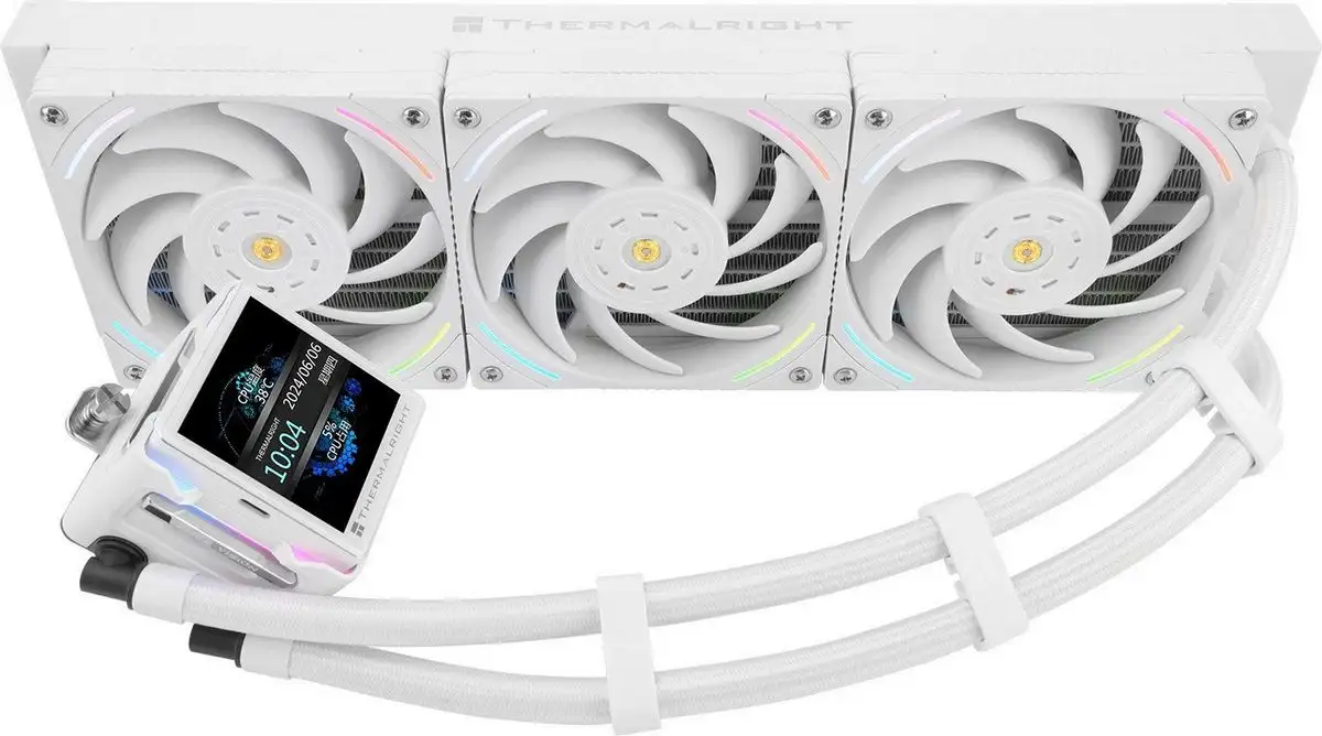 Система жидкостного охлаждения для процессора Thermalright Elite Vision 360 ARGB (белый) – фото товара