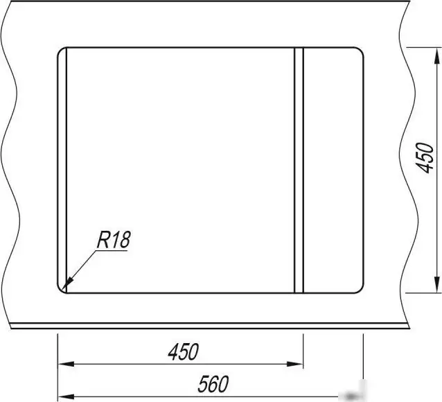 Кухонная мойка ARFEKA Alexia 58 (серый) - фото товара