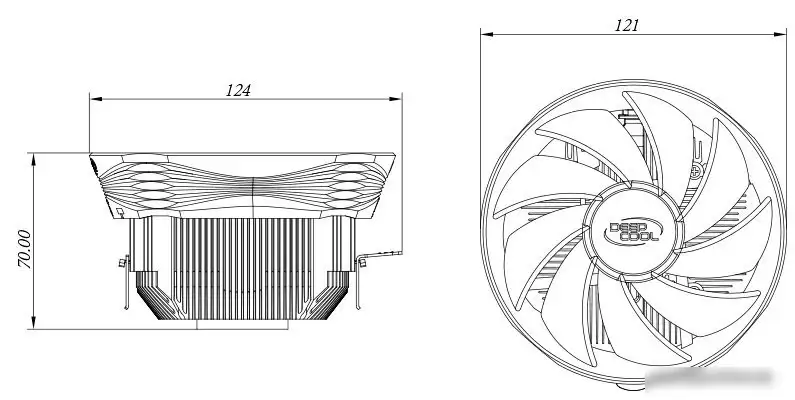 Кулер для процессора DeepCool Archer BigPro – фото товара