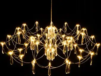 Подвесная люстра Kinklight Галанта 07889-80.33(21) (золото) – изображение в каталоге