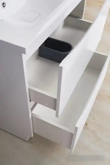 BelBagno Тумба под умывальник Marino-900-2C-PIA-BL-P (bianco lucido) – фото товара