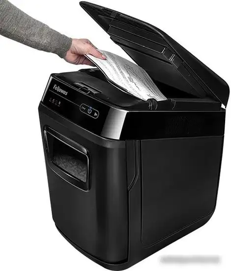 Шредер Fellowes AutoMax 150C (черный) – фото товара