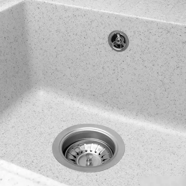 Кухонная мойка Saniteco Rosa (серый с сифоном) - фото товара