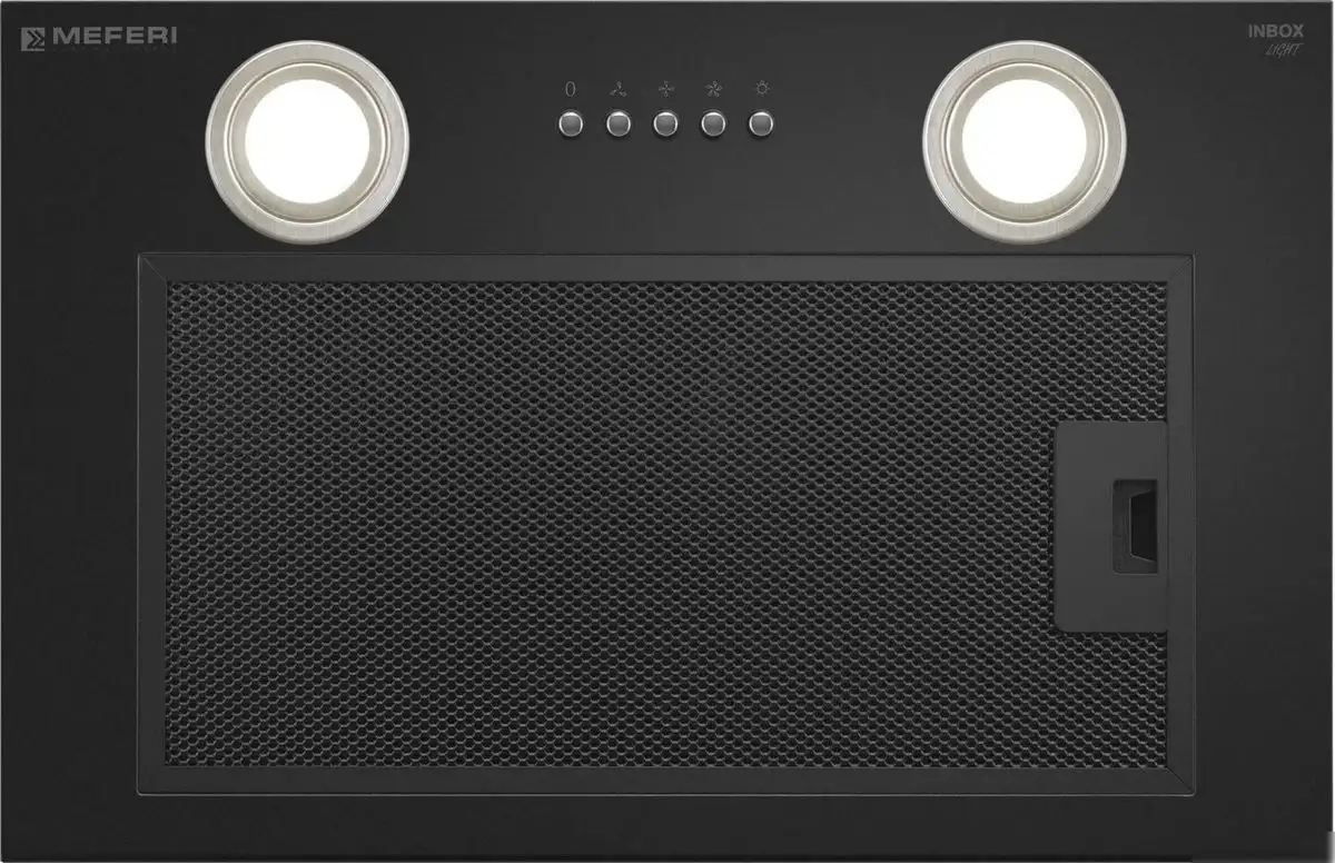 Кухонная вытяжка Meferi INBOX45BK Light - фото товара