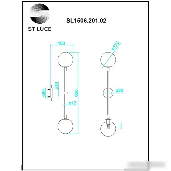Бра ST Luce Chieti SL1506.201.02 – фото товара