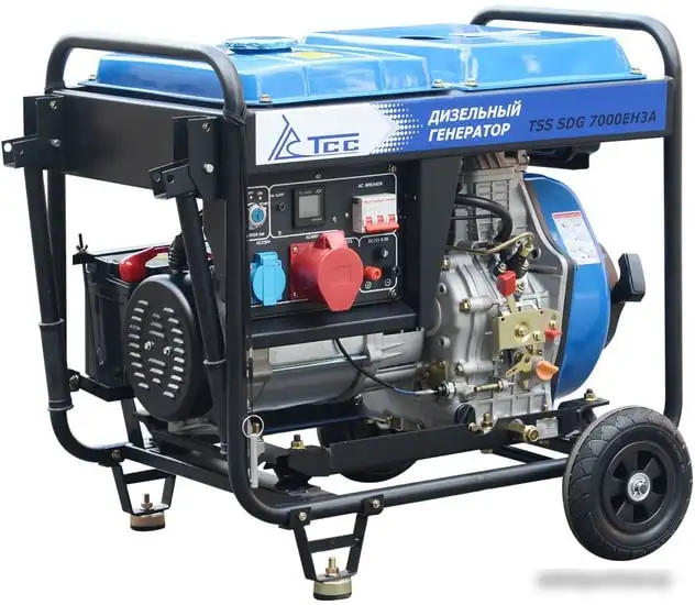 Дизельный генератор ТСС SDG 7000EH3A – фото товара