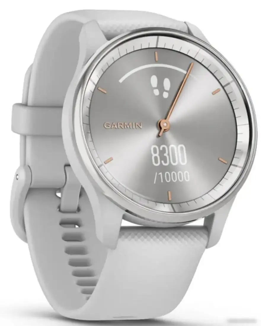 Гибридные умные часы Garmin Vivomove Trend (серый) – фото товара