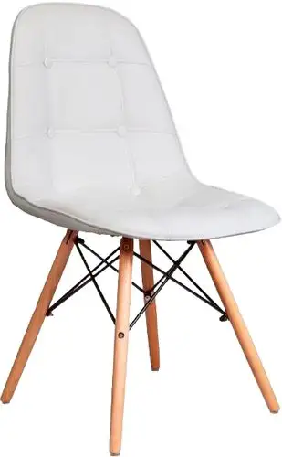 Стул AksHome Kord (белый/дерево) – изображение в каталоге