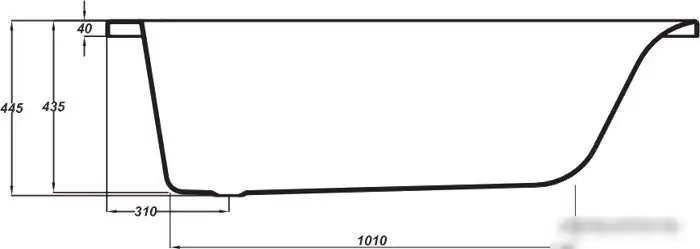 Ванна Cersanit Lorena 150x70 [P-WP-LORENA-150] - фото товара
