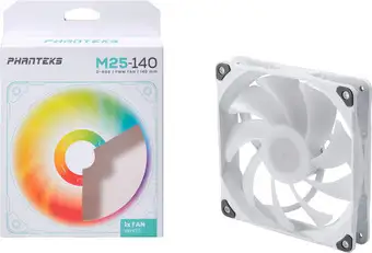 Вентилятор для корпуса Phanteks M25-140 D-RGB PH-F140M25_DRGB_PWM_WT01 – изображение в каталоге