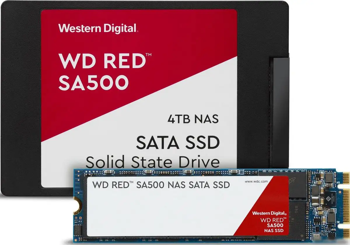 SSD WD Red SA500 NAS 1TB WDS100T1R0B – фото товара