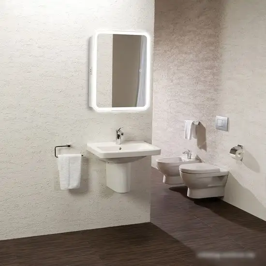 Silver Mirrors Шкаф с зеркалом Фиджи flip 60x80 LED-00002472 – фото товара