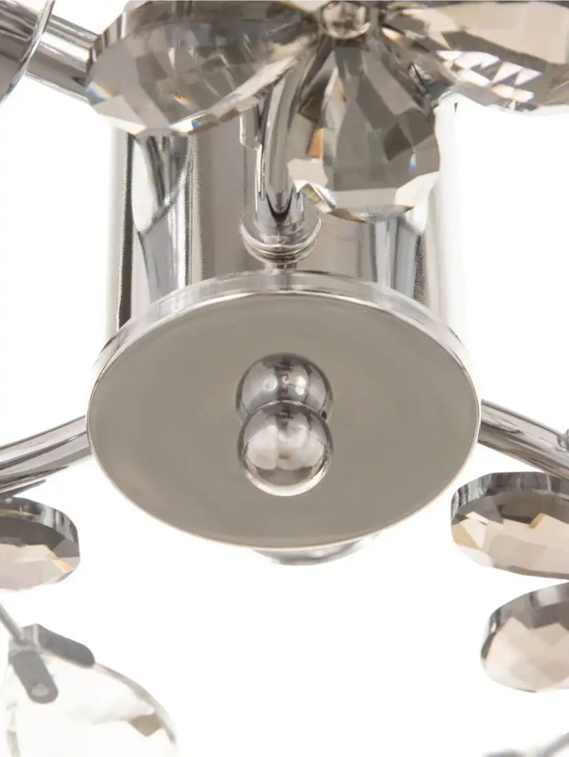 Припотолочная люстра BayerLux Цветы 10777421 (хром) – фото товара