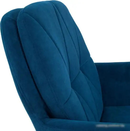 Кресло TetChair Garda (флок, синий) – фото товара