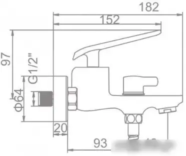 Смеситель Ledeme L3274B - фото товара
