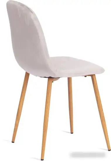 Стул TetChair Breeze (светло-серый HLR14/натуральный) – фото товара