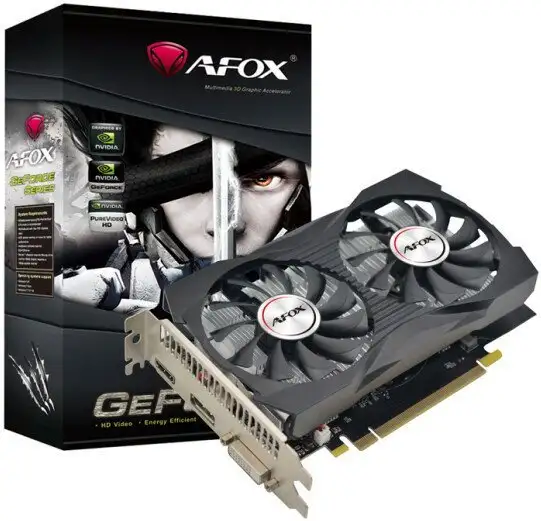 Видеокарта AFOX GeForce GTX 1050 4GB GDDR5 AF1050-4096D5H4-V2 – фото товара