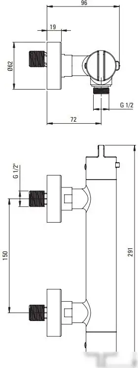 Смеситель Deante Br Gold BCH R4BT - фото товара