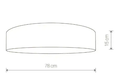 Люстра-тарелка Nowodvorski Turda VII 8960 (Grey) – фото товара
